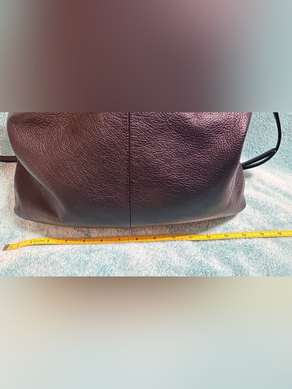 Coach Black Leather Large Purse/Tote - Picture 12 of 16